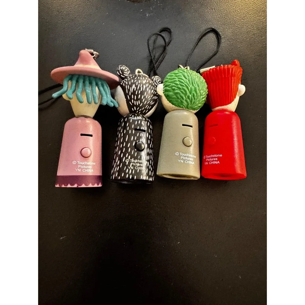 Disney Nightmare Before Christmas Figure Lot Oogie Boogie Jack Light Up Keychain